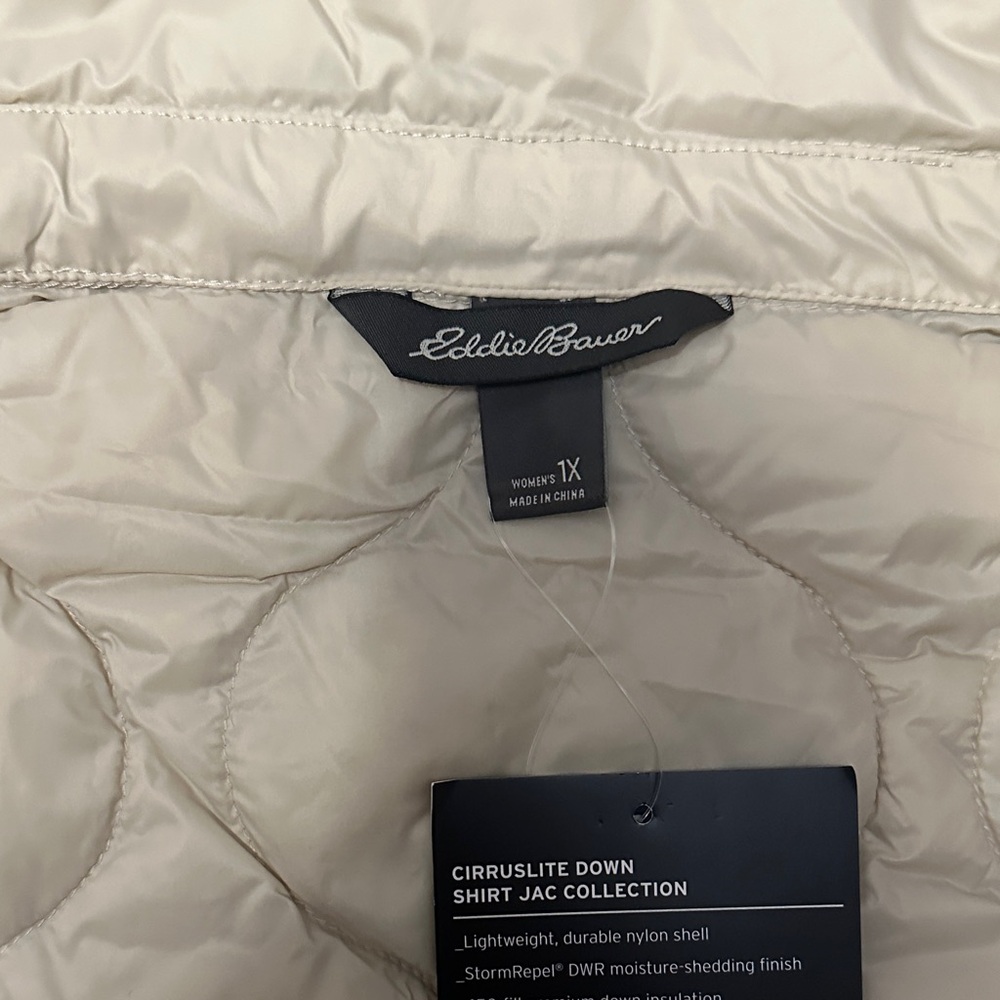 Eddie Bauer Women’s CirrusLite Down Shirt Jac - Picture 3 of 8
